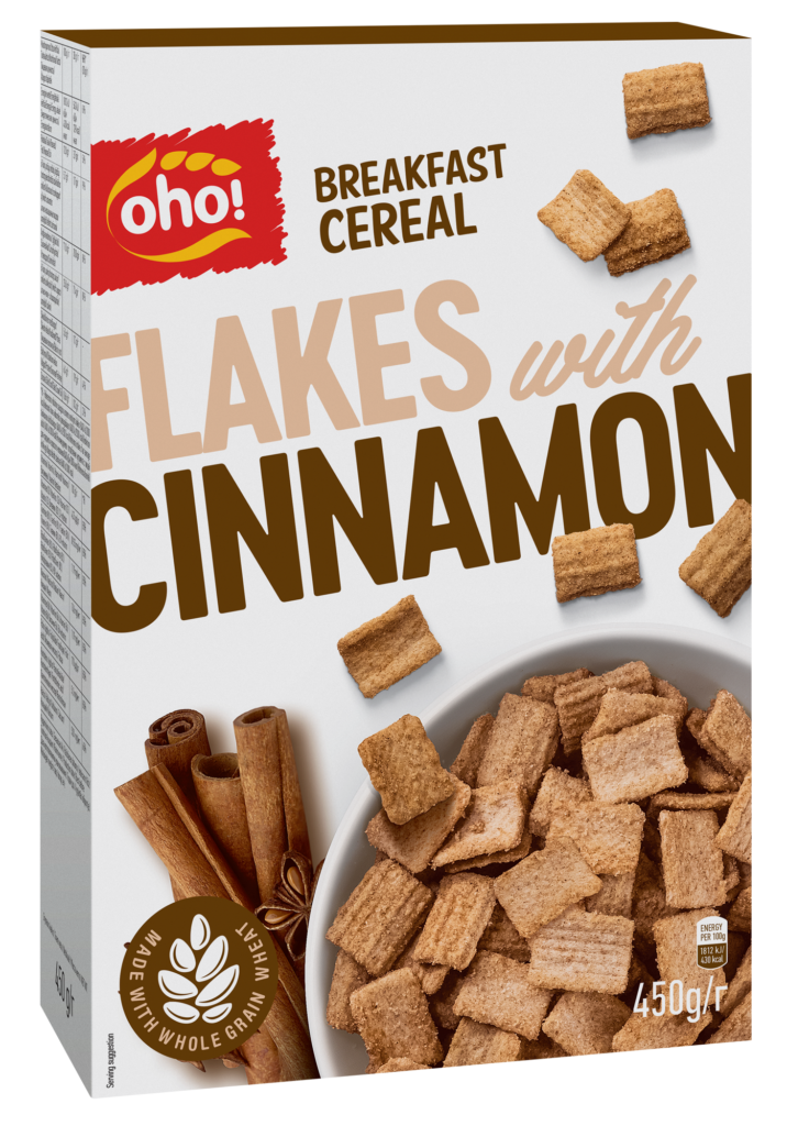 Breakfast cereal “Flakes with cinnamon”