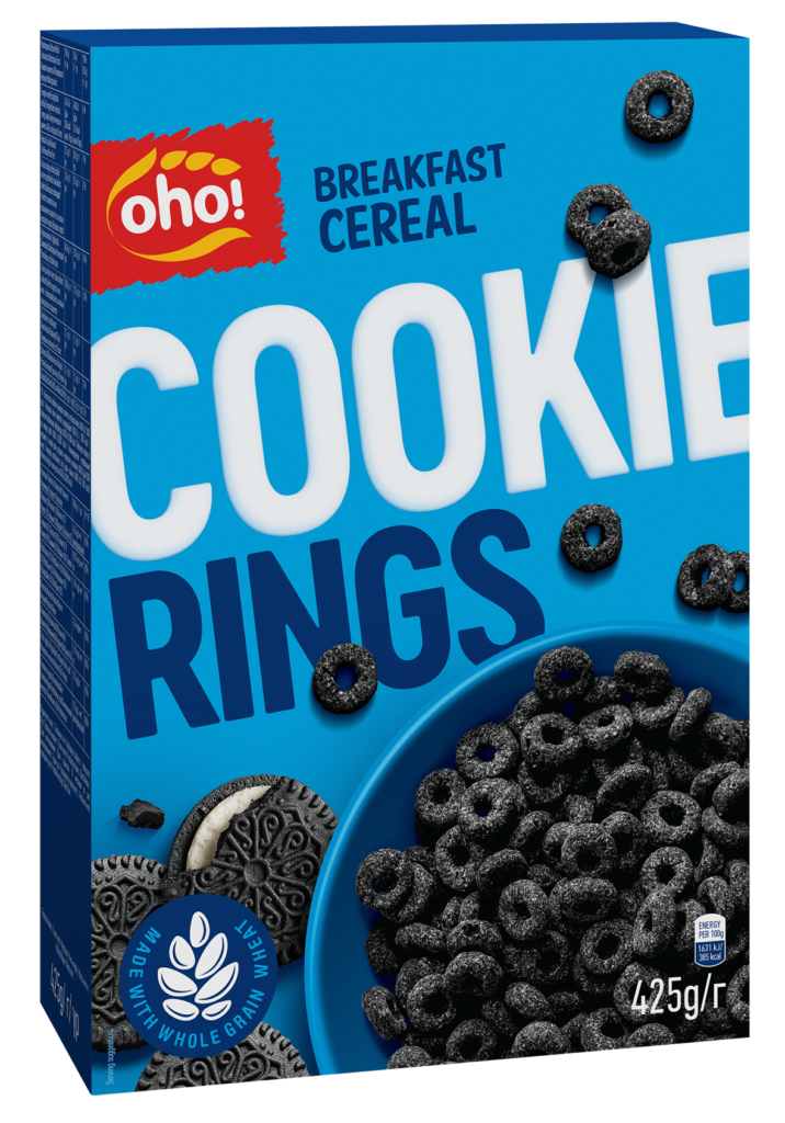 Sausi pusryčiai „Cookie rings”