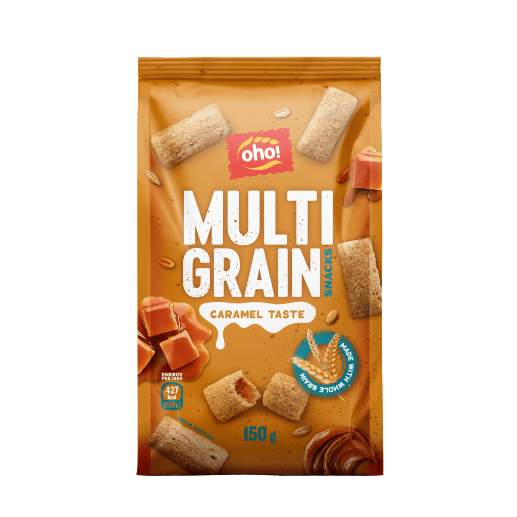Multigrain snacks caramel taste