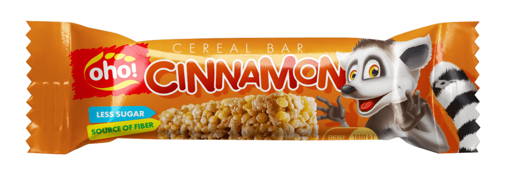 Pusryčių dribsnių batonėlis „Cinnamon”
