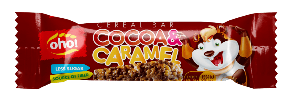 Breakfast cereal bar “Cocoa&caramel”