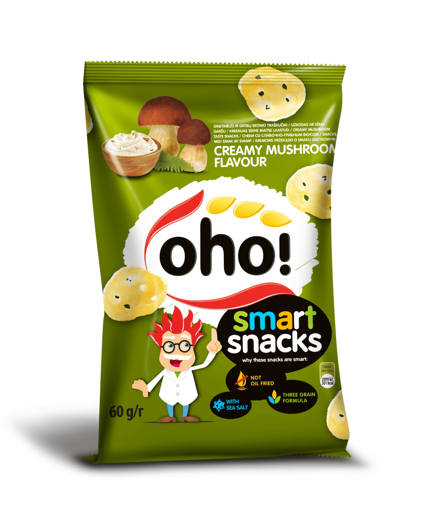 Чипсы с грибным вкусом «Smart snacks»
