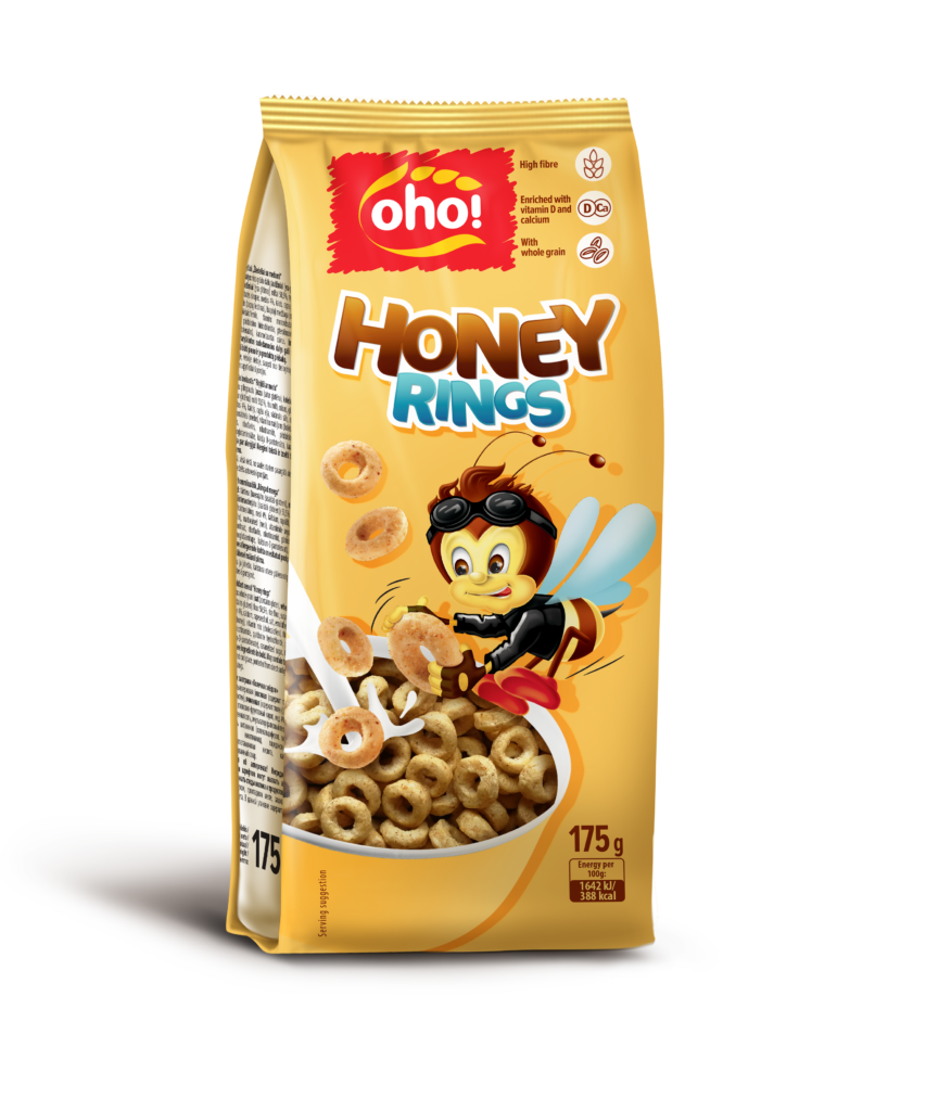 Breakfast cereal „Honey rings”