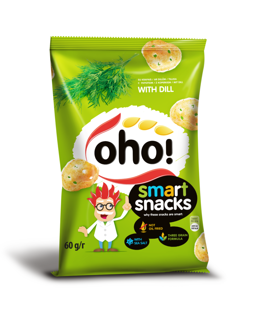 Dill taste chips “Smart snacks”